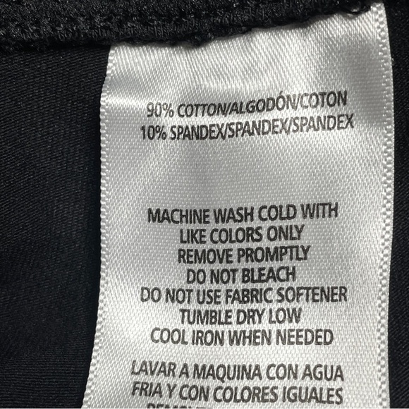 Calvin Klein Performance black crop leggings stretch medium - Picture 6 of 6